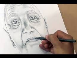 draw old face